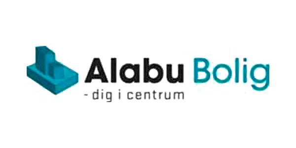 Alabu Bolig logo.
